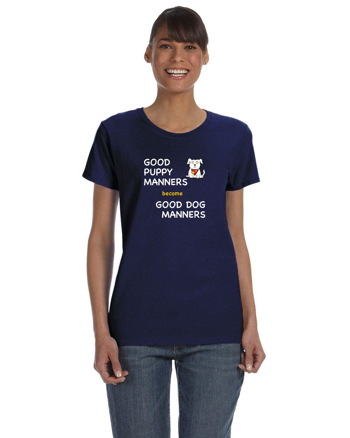 Good Puppy - Good Dog Ladies Short Sleeve Tee